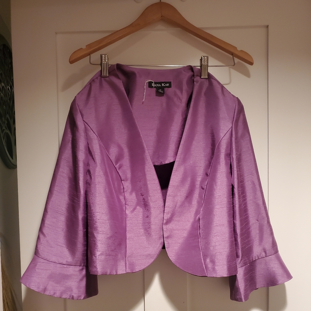 Purple blazer
